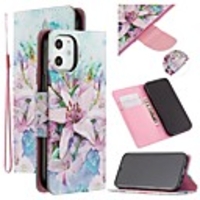 For Apple iPhone 12 Pro Max Wallet Card Holder with Stand Full Body Cases Flower PU Leather iPhone 12 Mini SE 2020 11 Pro XR XS Max 7 8 Plus 6 6S Plus