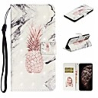 For Apple iPhone 12 Pro Max Wallet Card Holder with Stand Full Body Cases Marble PU Leather iPhone 12 Mini SE 2020 11 Pro XR XS Max 7 8 Plus