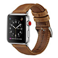 For Apple Watch Band 44mm/40mm/38mm/42mm Genuine Leather Replacement Bands Strap With Retro Crazy Horse Texture For Apple Watch Series 4 3 2 1