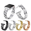 For Apple Watch Band Series 6 SE 5 4 3 2 Fashionable Diamond Cowboy Chains Strap Metal Link 38/42/40/44mm