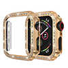 For Apple Watch IWatch Case 44mm/40mm/38mm/42mm Series 4 3 2 1 IWatch Case Cover Protective Frame With Bling Crystal Rhinestone Diamond