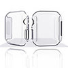 For Apple Watch Series 4 TPU Slim Clear Case Screen Protector Full Cover