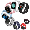 For Apple Watch Series 6 SE 5 4 3 2 1 Sport Silicone Belt Bracelet Correa For Apple Watch Band 44mm/40mm/38mm/42mm Accessories