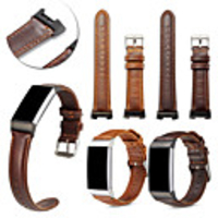For Fitbit Charge 4 Genuine Leather Band Strap Wristband for Fitbit Charge 3 /Charge 3 SE