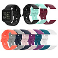 For Fitbit Versa 2/Versa Lite/ Fitbit Versa/ Fitbit Blaze Replacement Silicone Sports Adjustable Bands Fitness Replacement Sport Bracelet Strap Tracker