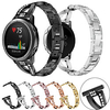For Garmin Forerunner 645 / 245 / Vivomove HR / Vivoactive 3 Smart Watch Stainless Steel Watch Band Strap miniinthebox
