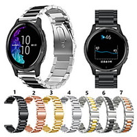 For Garmin vivoactive 4 Metal Smart Watch Band Strap Stainless Steel miniinthebox