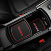For Honda Accord 10th Generation 2018 2019 Rubber Non-slip Door Slot Mat Water Coaster Car Anti-dirty Pad Interior Accessories miniinthebox
