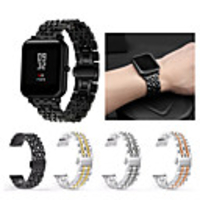 For Huami Amazfit GTS/Amazfit Bip/GTR 42mm Stainless Steel Watch Band Strap Bracelet