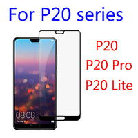For Huawei P20 P20 Lite Honor 10 Protective Screen Protector Original Real 2.5D 9H Black 3D Full Cover Tempered Glass miniinthebox