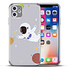 For iPhone 11 Pro Max Case Luxury Electroplated TPU Cover Cute Astronaut For iPhone XS MAX XR 7 8 Plus 6 6S Lens Protector Case
