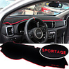 For Kia Sportage 4 2016 2017 2018 2019 2020 Car Dashboard Cover Avoid Light Pad Instrument Platform Cover Mat Carpet Accessories