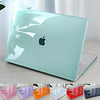 For MacBook Pro Air 11-15 Computer Case 2018 2017 2016 Released A1989 / A1706 / A1708 With Touch Strip PVC Pattern Hard Shell Translucent Crystal Case miniinthebox