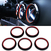 For Mercedes Benz A B CLA GLA Class W176 W246 W117 X156 Dashboard Air Vent Decoration Trim Cover Stickers Car Styling