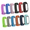 For Mi Band 4/3 Strap Sport Soft Silicon Carbon Fiber Wrist Bracelet Mi band 4 Metal Case