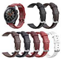 For Samsung Galaxy Watch 46mm/gear S3/ Gear2 R380/ Gear2 Neo R381/ Live R382 Genuine Leather Wrist Band Strap