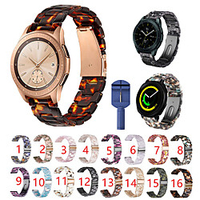 For Samsung Galaxy Watch Active 2/Active/42mm/Gear Sport /S2 classic Resin Strap Butterfly Buckle and Strap regulator