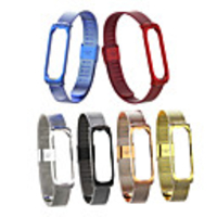 For Xiaomi Mi Band 3 4 Metal Strap Wristband Stainless Steel Buckle Replacement
