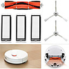 for Xiaomi Mi Robot Vacuum Cleaner Replacement Parts Accessories Set 1 Main Brush 2 Side Brushes 3 Washable Filters