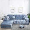 Forest Print Dustproof All-powerful Slipcovers Stretch L Shape Sofa Cover Super Soft Fabric Couch Cover Sofa Furniture Protector With One Free Boster Case miniinthebox