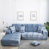 Forest Print Dustproof All-powerful Slipcovers Stretch L Shape Sofa Cover Super Soft Fabric Couch Cover Sofa Furniture Protector With One Free Boster Case miniinthebox
