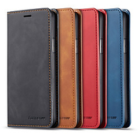 forwenw leather case for apple iphone 12 iphone 11 pro iphone 11 pro max leather case card holder / shockproof full body cases solid colored pu leather for iphone 11/xr/8/7
