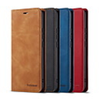 Forwenw Leather Case For Huawei P40 / Huawei P40 Pro / Huawei P40 lite Card Holder / Shockproof Full Body Cases Solid Colored PU Leather for Huawei