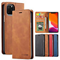 Forwenw Luxury Leather Case For iphone 11 Pro Max XR XS Max X 8 Plus 7 Plus 6 Plus Flip Wallet Magnetic Cover Phone Card Holder Stand Cases