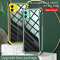 Four Corners Drop Resistance Clear Case For Apple iPhone 12 11 SE 2020 Shockproof Case Back Cover Clear Phone Case Transparent TPU Protective Case for iPhone XR Xs Max iPhone 8 7 Plus