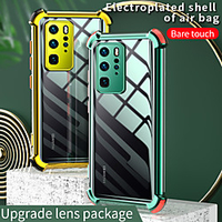 Four Corners Drop Resistance Clear Case for Huawei P40 / P40 Pro / P30 Lite Shockproof Back Cover Transparent TPU Case Mobile Phone Case Protective Case for Huawei Honor 20 miniinthebox