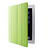 Four-fold PU Leather Sleep Smart Case for Ipad 2(green)