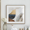 Framed Art Print - Abstract Modern PS PVC Sketch Wall Art