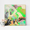 Framed Art Print Framed Canvas Prints - Abstract PS Oil Painting Wall Art