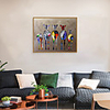 Framed Art Print Framed Set - Abstract Animals PS Oil Painting Wall Art
