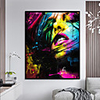 Framed Art Print Framed Set - Abstract People PS Oil Painting Wall Art