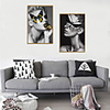 Framed Art Print Framed Set - Abstract People PS Photo Wall Art