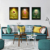 Framed Art Print Framed Set - Floral / Botanical PS Illustration Wall Art