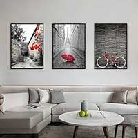 Framed Art Print Framed Set - Landscape Scenic PS Photo Wall Art