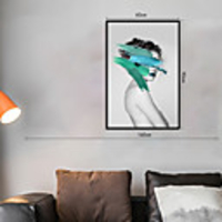 Framed Art Print Framed Set - People Pop Art PS Photo Wall Art