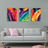 Framed Art Print Framed Set - Still Life Pop Art PS Illustration Wall Art
