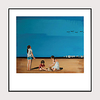 Framed Art Print Framed Set 1 -Morandi Color Abstract Beach Scenery Landscape Art PS Photo Wall Art