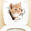 Fridge Stickers Toilet Stickers - Animal Wall Stickers Animals 3D Living Room Bedroom Bathroom Kitchen Dining Room Study Room / Office