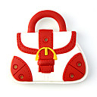 Fridge/Bookmark Magnet PVC Handbag
