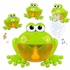 frogs bubble bath toy music nursery rhyme bubble blower machine for toddler let baby love bathing