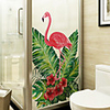Frosted Privacy Cartoon Animals Pattern Window Film Home Bedroom Bathroom Glass Window Film Stickers Self Adhesive Sticker