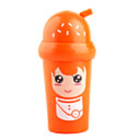 Fruit Family Portable Mini Fan Orange