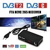FTA DVB T2 HEVC 265 TV Receiver DVB-C Digital TV Tuner Decoder DVB-T2 Full HD H.265 DVBT2 Set-top Box Youtube IP TV Megogo USB