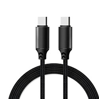 FT_UCA120 USB-C to USB-C Data Cable PD 100W 5A Fast Charger Double Type C USB Cables Male to Male For Mobile Hard Disk Type-C Laptop