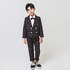 Fuchsia Linen / Cotton Blend Ring Bearer Suit - 1 set Includes Coat / Pants