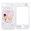 Full Body Case for iPhone 4/4S - Wedding Bear